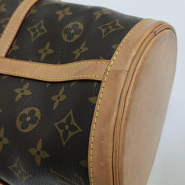 DUFFLE Monogram Coated Canvas Brown