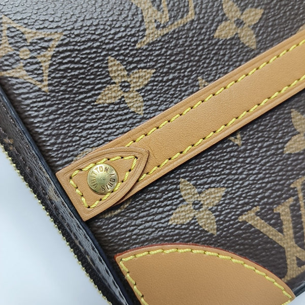 SOFT TRUNK PM Monogram Coated Canvas Brown