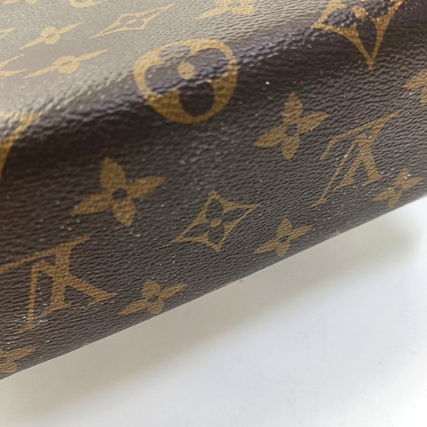 Authenticated pre-owned LOCKY BB Monogram Coated Canvas Brown - Shoulder Bag at Looply