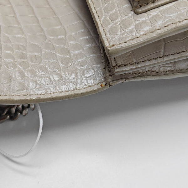 SUNSET Medium Calfskin Beige