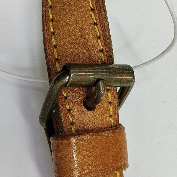 SAUMUR 30 Monogram Coated Canvas Brown