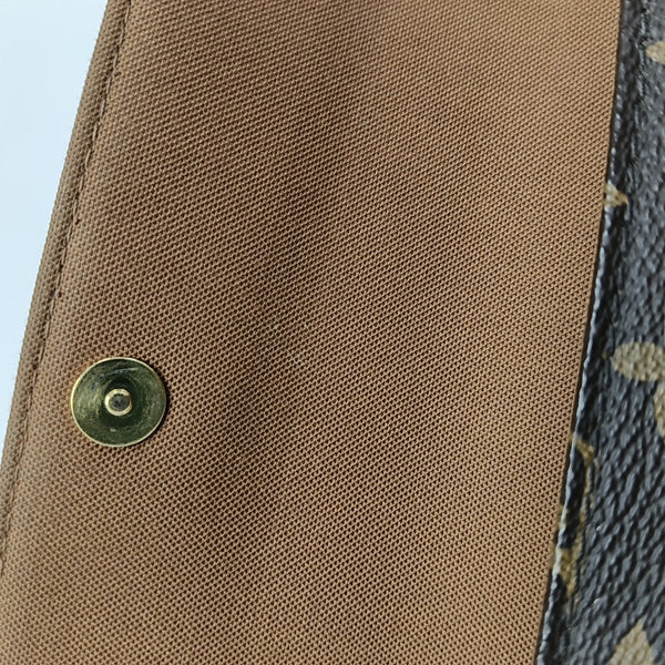 IVY Monogram Coated Canvas Brown
