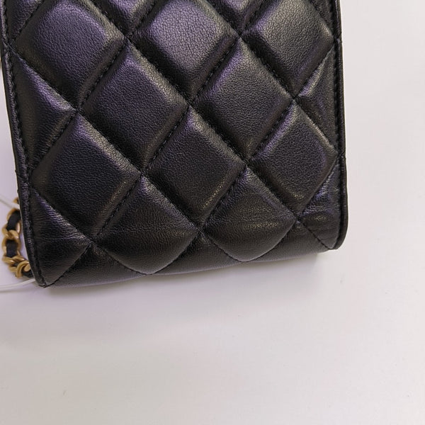 Quilted Lambskin Black