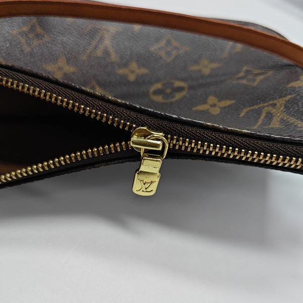 ACCESSOIRES Monogram Coated Canvas Brown