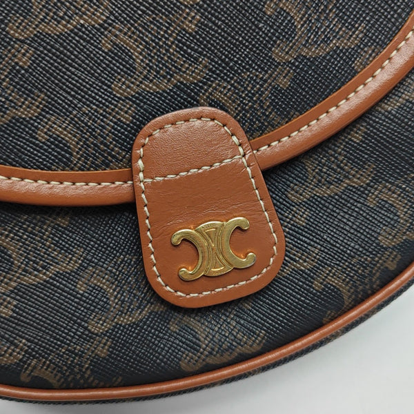 BESACE Mini Coated Canvas Brown