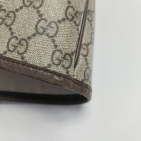 Monogram Coated Canvas Top Handle Bag Beige