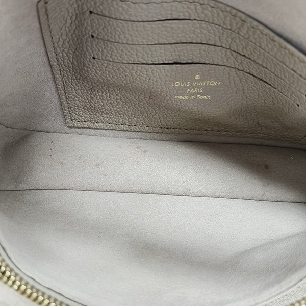 IVY Monogram Calfskin Gray