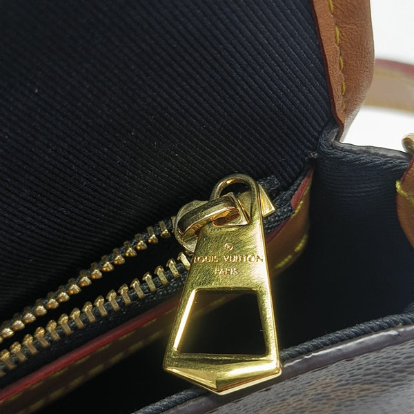 DIANE Monogram Coated Canvas Brown