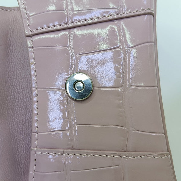Hourglass Mini Calfskin Pink