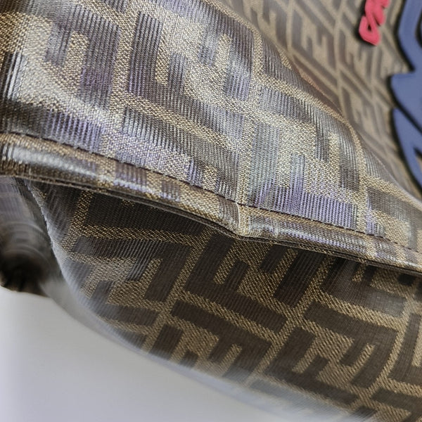 Mania Coated Canvas Brown