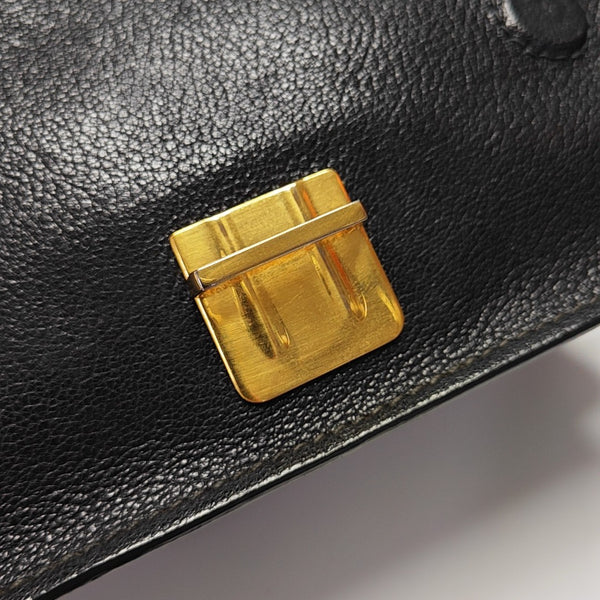 Miu Lady Calfskin Black