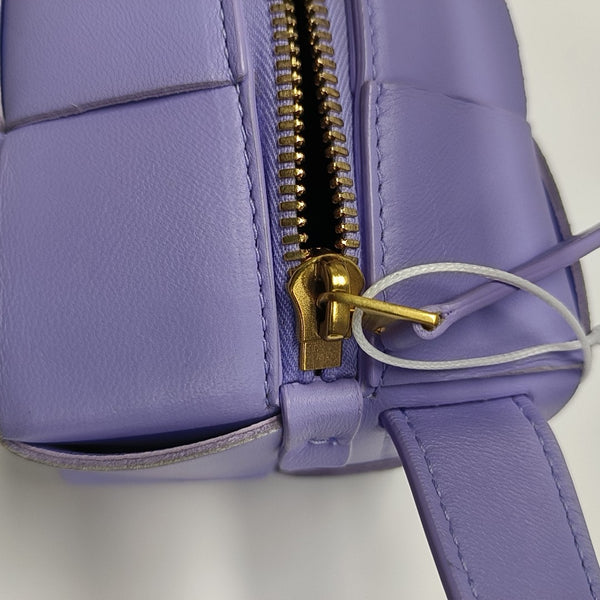 Intrecciato Small Lambskin Purple