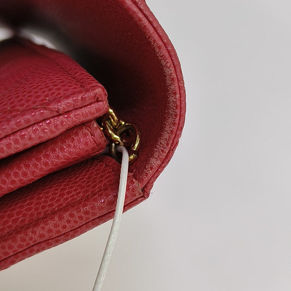 Cartera rosa de piel de cordero acolchada CLÁSICA CON SOLAPA