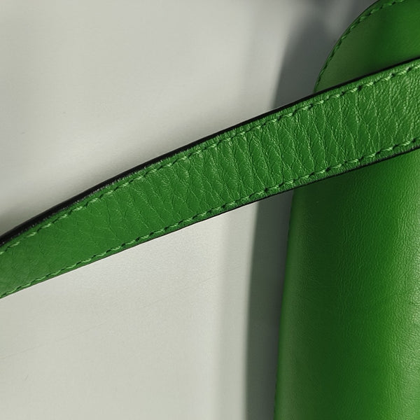 Rockstud Calfskin Green