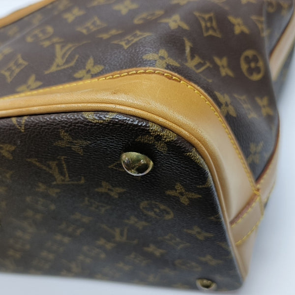 CRUISER 40 Monogram Coated Canvas Brown