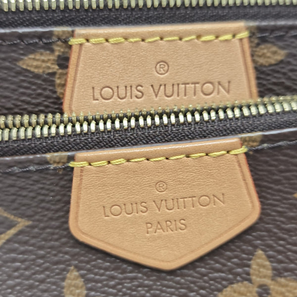 MULTI Monogram Coated Canvas Brown