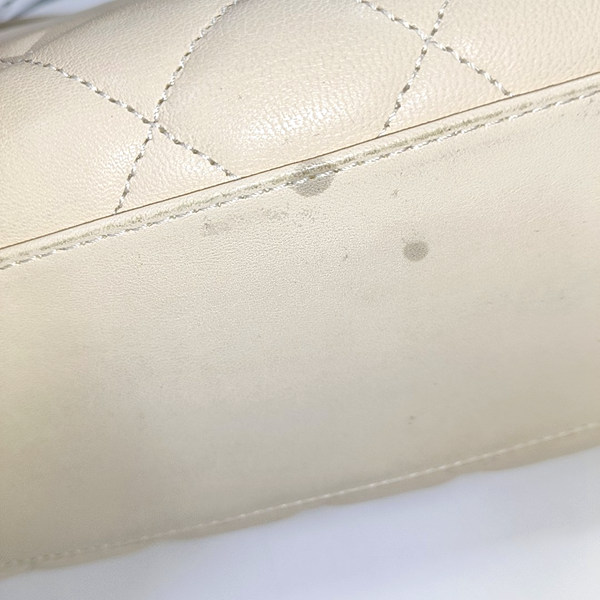 Quilted Lambskin Beige