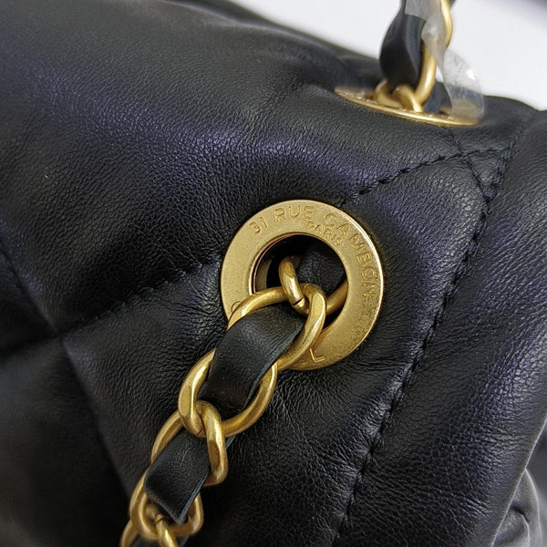 Quilted Lambskin Black