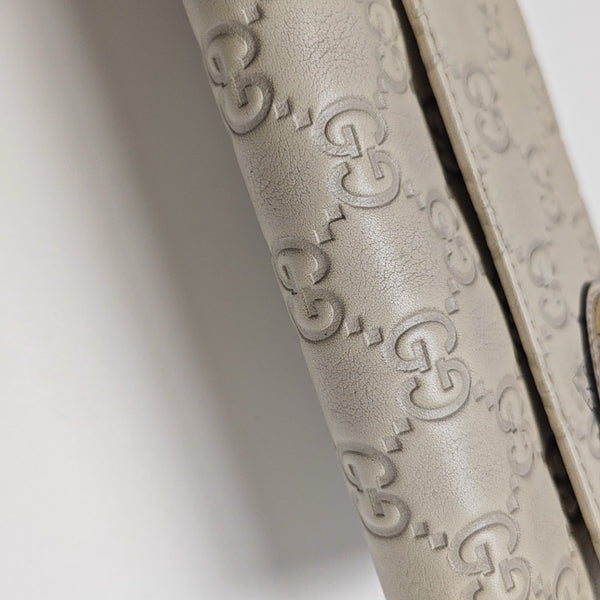 Lovely Monogram Calfskin White Wallet