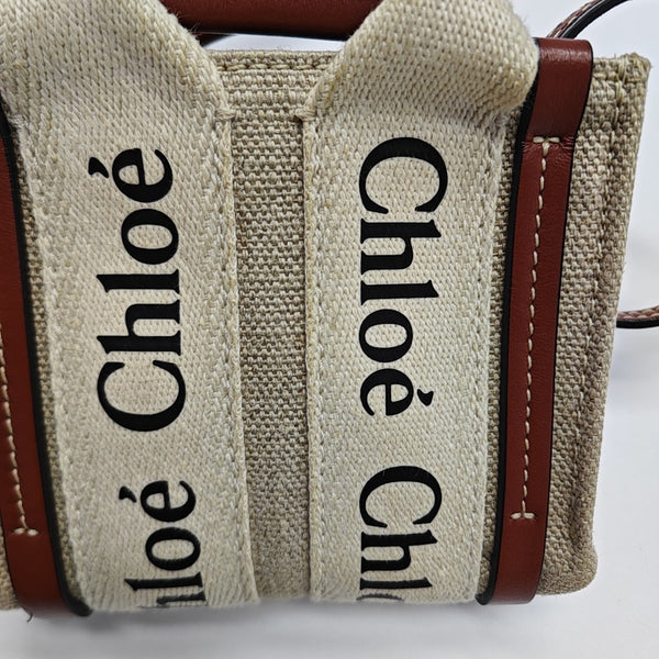 Woody Nano Canvas Beige