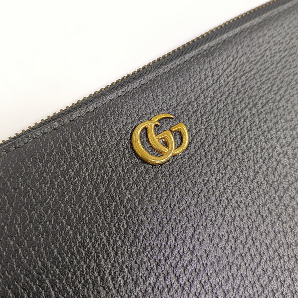 GG Marmont Large Calfskin Black