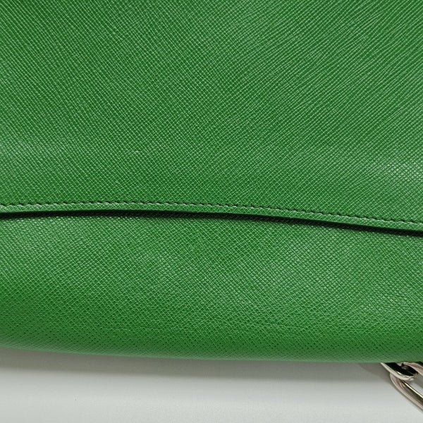 Sound Bag Saffiano Calfskin Green