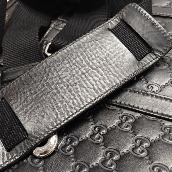 Signature Monogram Calfskin Black