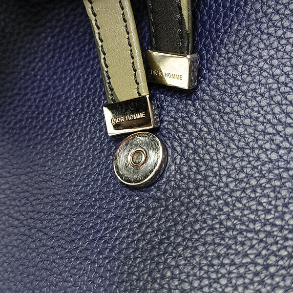 Calfskin Backpack Blue