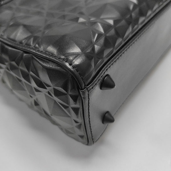 Lady Dior Small Cannage Calfskin Black