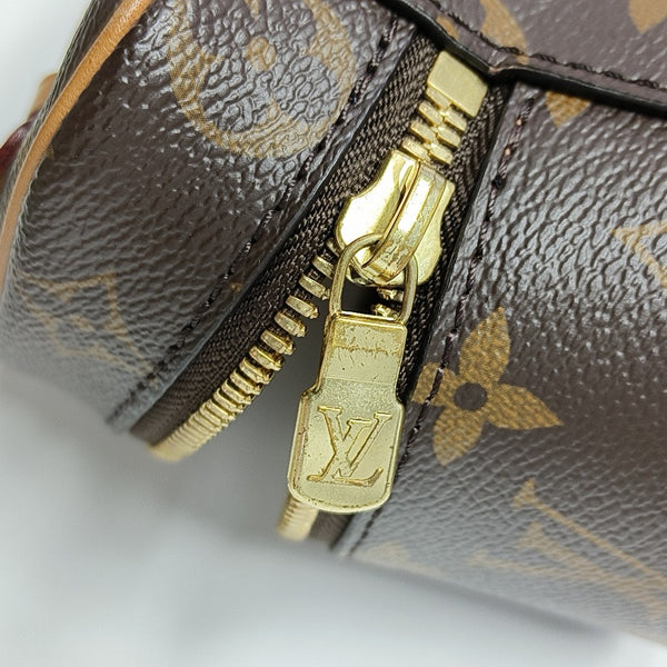 NICE Super Mini Monogram Coated Canvas Brown