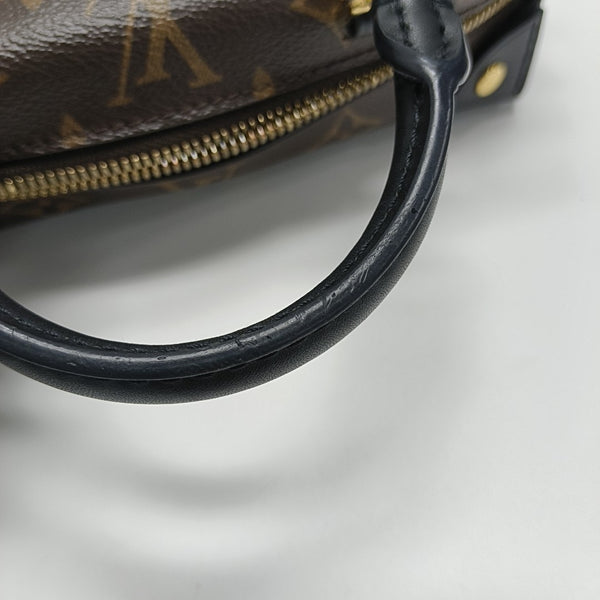 PETITE MALLE Monogram Coated Canvas Brown
