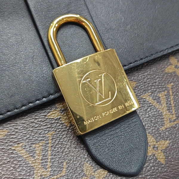 LOCKY BB Monogram Coated Canvas Brown
