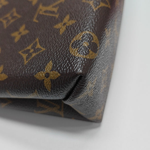 LOCKY BB Monogram Coated Canvas Brown