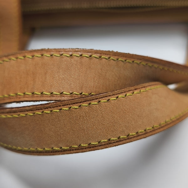 HOUSTON Monogram Patent Leather Beige
