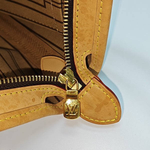 NEVERFULL BB Monogram Coated Canvas Brown