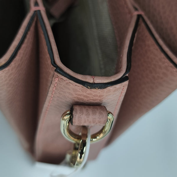 Interlocking G Large Calfskin Pink