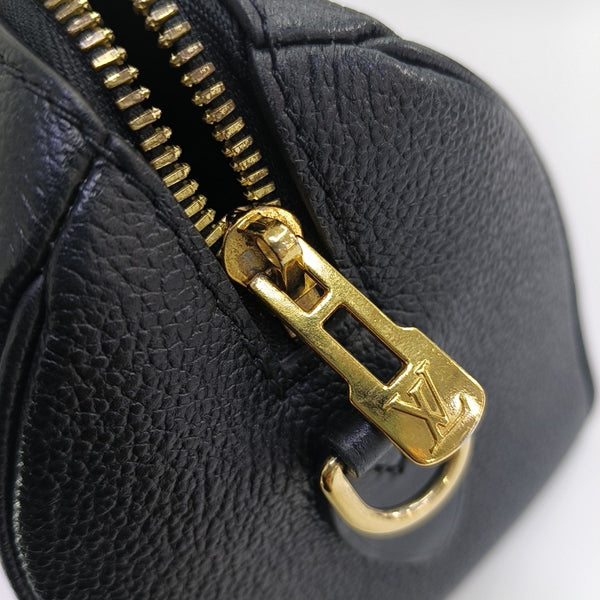 SPEEDY 20 Monogram Calfskin Black