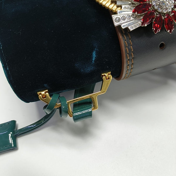 Miu Lady Velvet Green