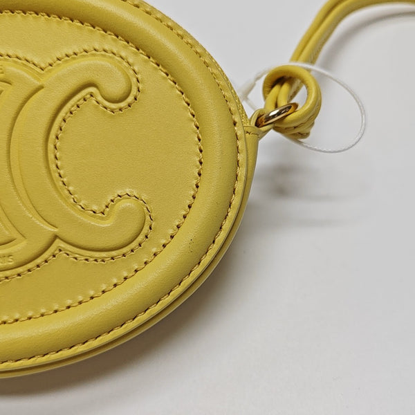 TRIOMPHE Mini Calfskin Yellow