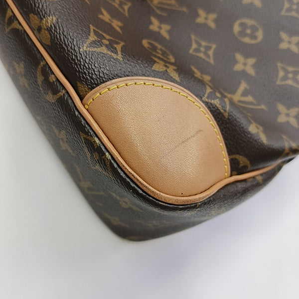 ODEON MM Monogram Coated Canvas Brown