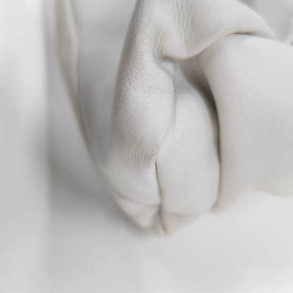 The Pouch Calfskin White