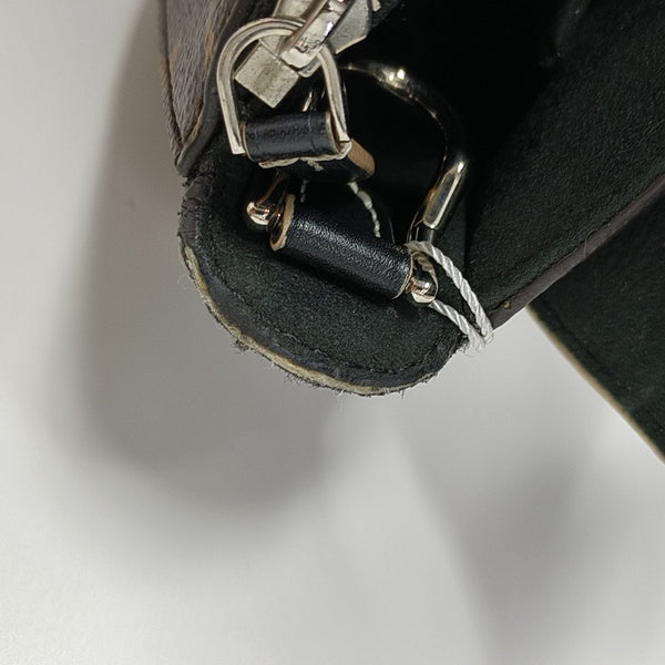 CHAIN IT PM Monogram Coated Canvas Black