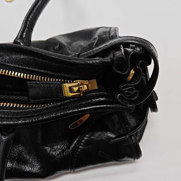 Bonnie Medium Calfskin Black