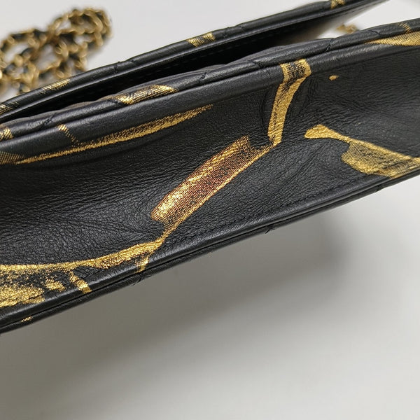 WOC Quilted Calfskin Black