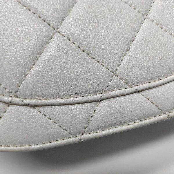 Quilted Calfskin White