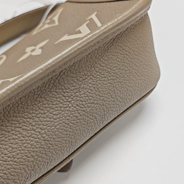 DIANE Nano Monogram Calfskin Gray