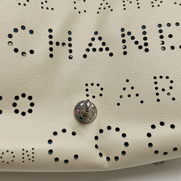 Calfskin Shoulder Bag White