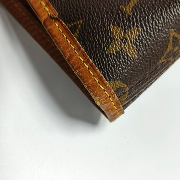 NEVERFULL GM Monogram Coated Canvas Brown