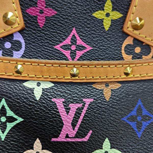 LV × TM DEAUVILLE Monogram Coated Canvas Black