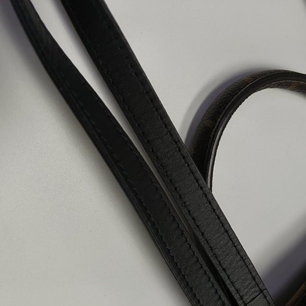 ONTHEGO MM Monogram Coated Canvas Brown